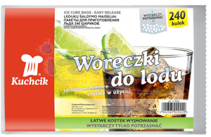 Woreczki do lodu 144 kostki