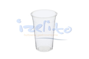 Kubek bezbarwny PP 300/100