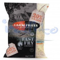 Frytki karbowane Fast Fry 2500g
